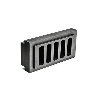 Un buen precio. Moldes de encargo del grafito del molde de lingote de grafito isostático a prueba de herrumbre para el oro en línea