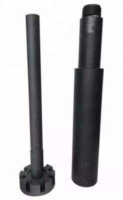 Un buen precio. Rotor de grafito de desgasificación de alta densidad OEM ODM y grado industrial del eje en línea